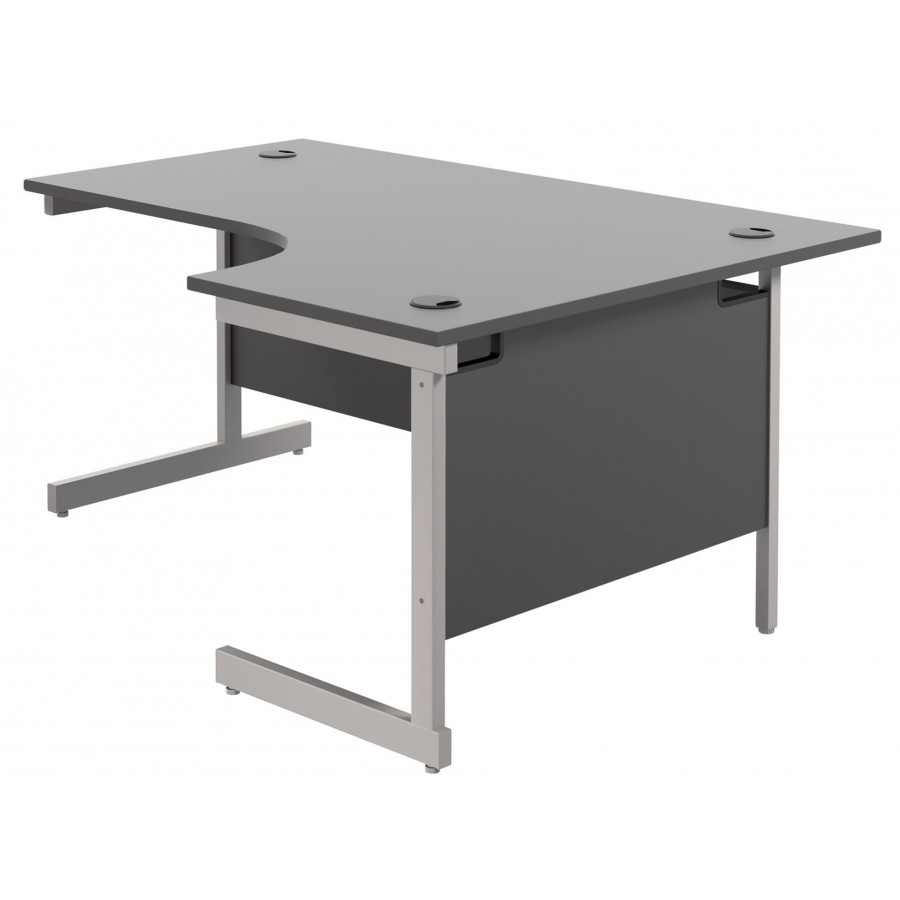 Olton Single Cantilever Corner Office Desk